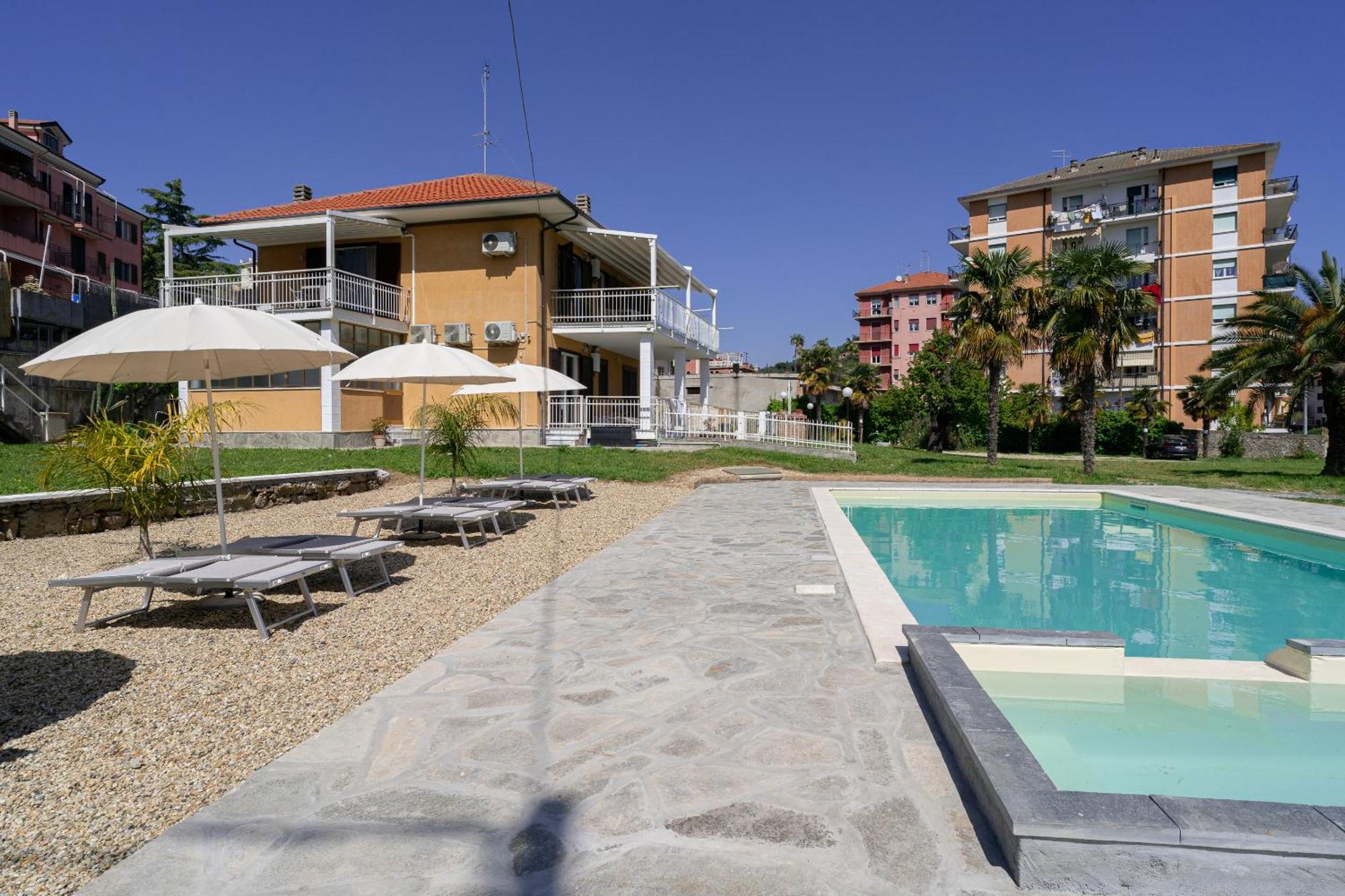 Il Gattino Di Porto - Apt 1 - Monolocale Veranda Piscina Imperia Luaran gambar